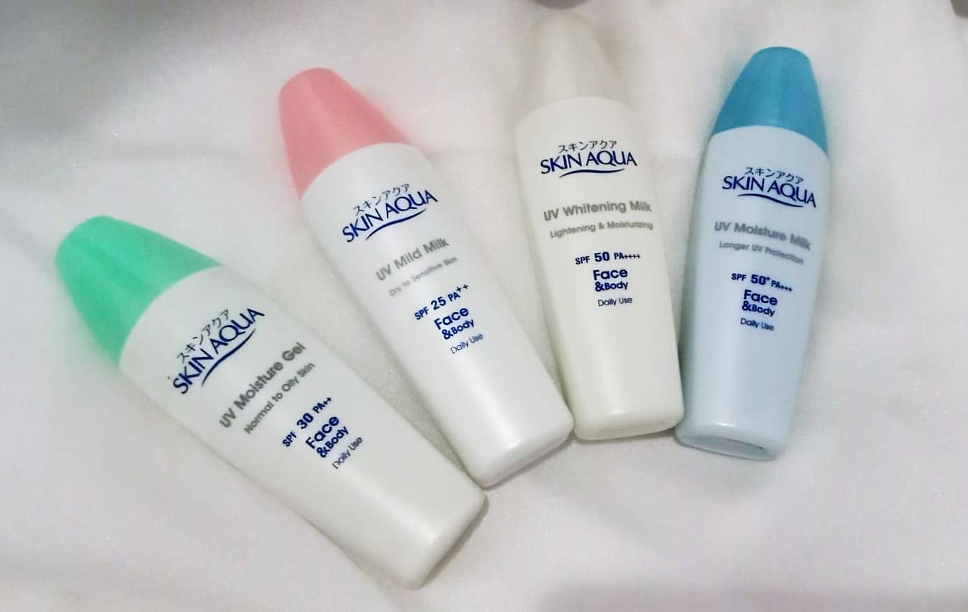 perbedaan skin aqua pink dan biru