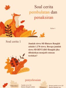 Menaklukkan Angka Panduan Lengkap Soal Cerita Pembulatan untuk Kelas 4 SD