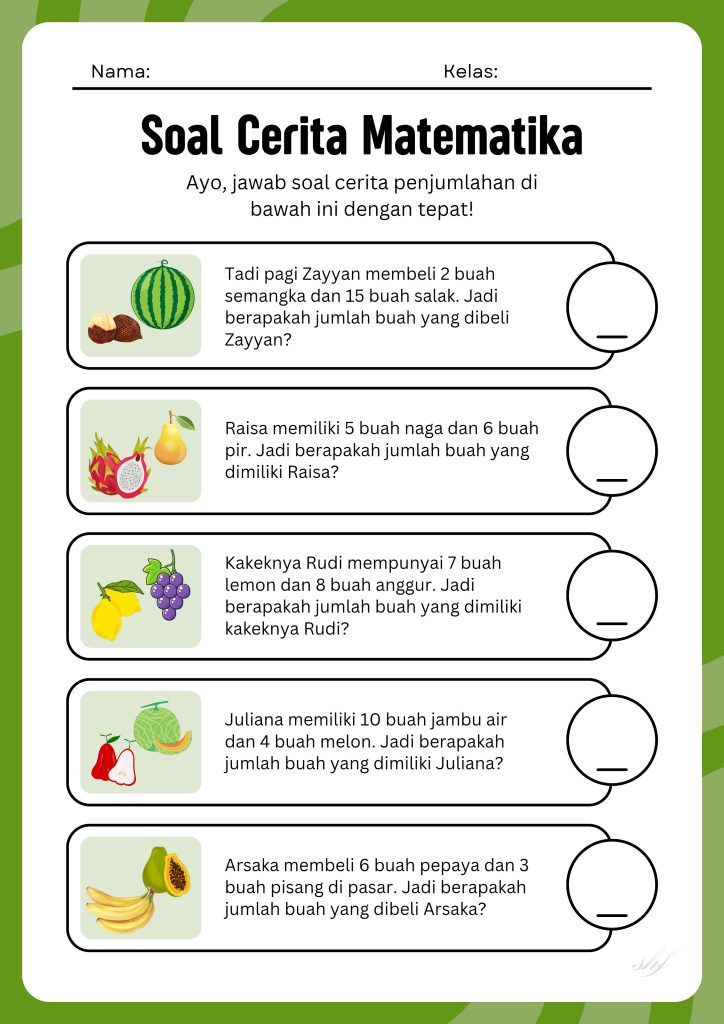 Ternyata Ini 5 Rahasia Mudah Mengerjakan Contoh Soal Cerita Matematika Kelas 4 SD Terbaru