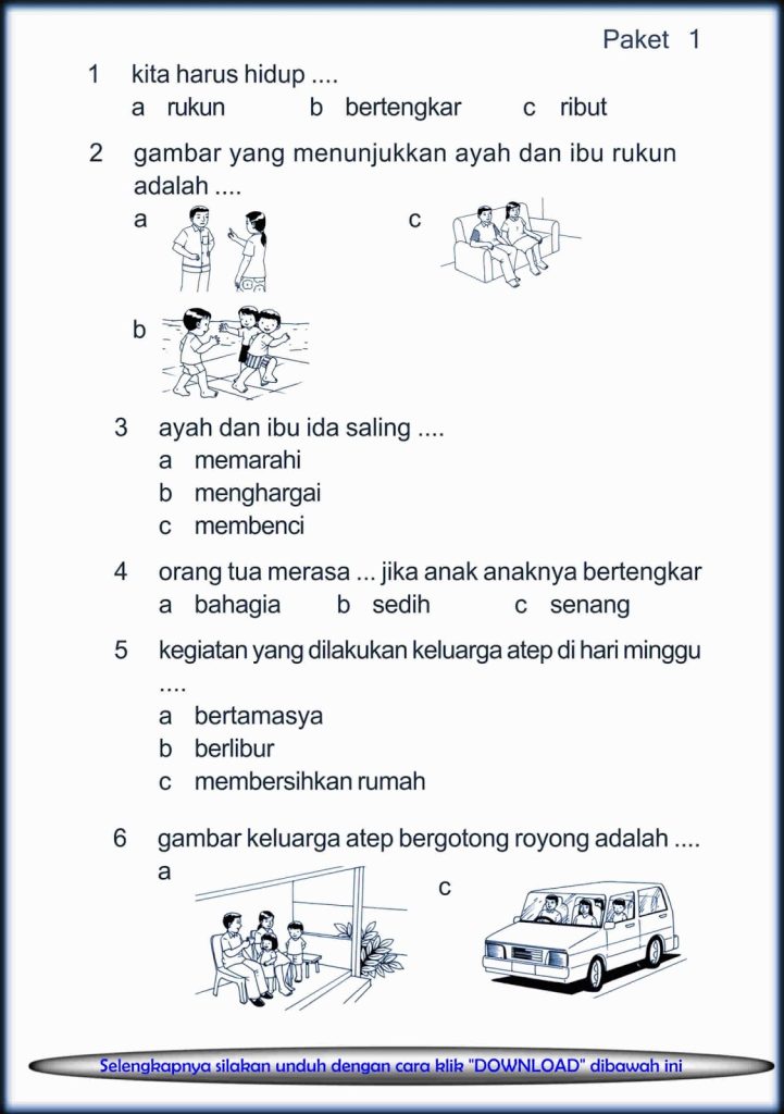 5 Jenis Soal Ulangan Kelas 4 Tematik yang Sering Muncul di 2026, Wajib Tahu