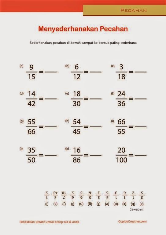 7 Soal Matematika Kelas 4 Pecahan yang Sering Bikin Bingung, Ternyata Mudah!
