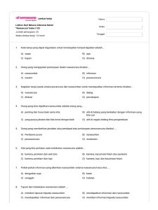 Soal Wawancara Bahasa Indonesia Kelas 3 PDF