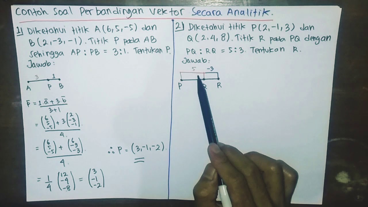 7 Rahasia Contoh Soal Perbandingan Koordinat 2 Vektor Kelas X yang Harus Anda Kuasai