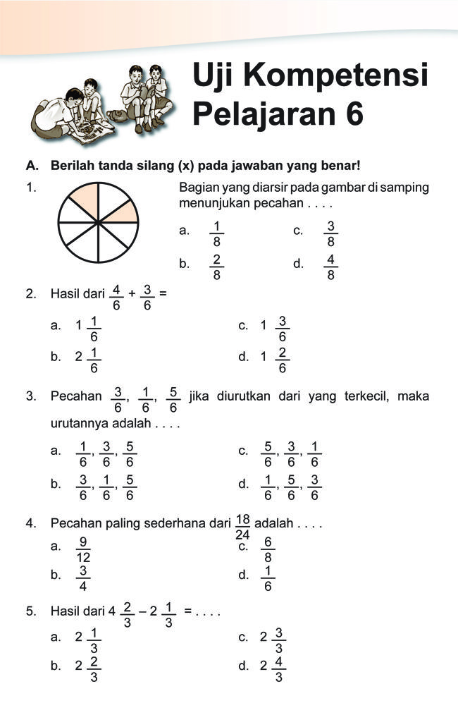 Terbukti 7 Cara Kuasai Pecahan dengan Kumpulan Soal Pecahan Kelas 3 SD Sebelum Ujian!