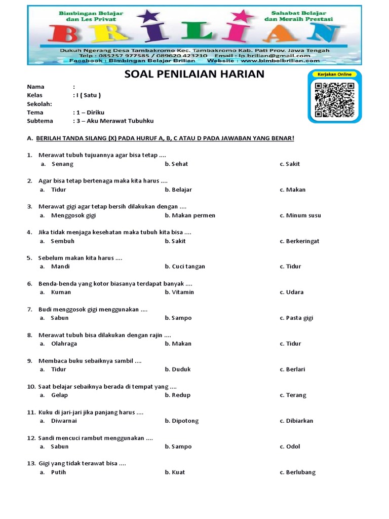Rahasia Menjawab Siapakah Aku Soal Kelas 1 SD Agar Anak Langsung Pintar dan Cepat Paham