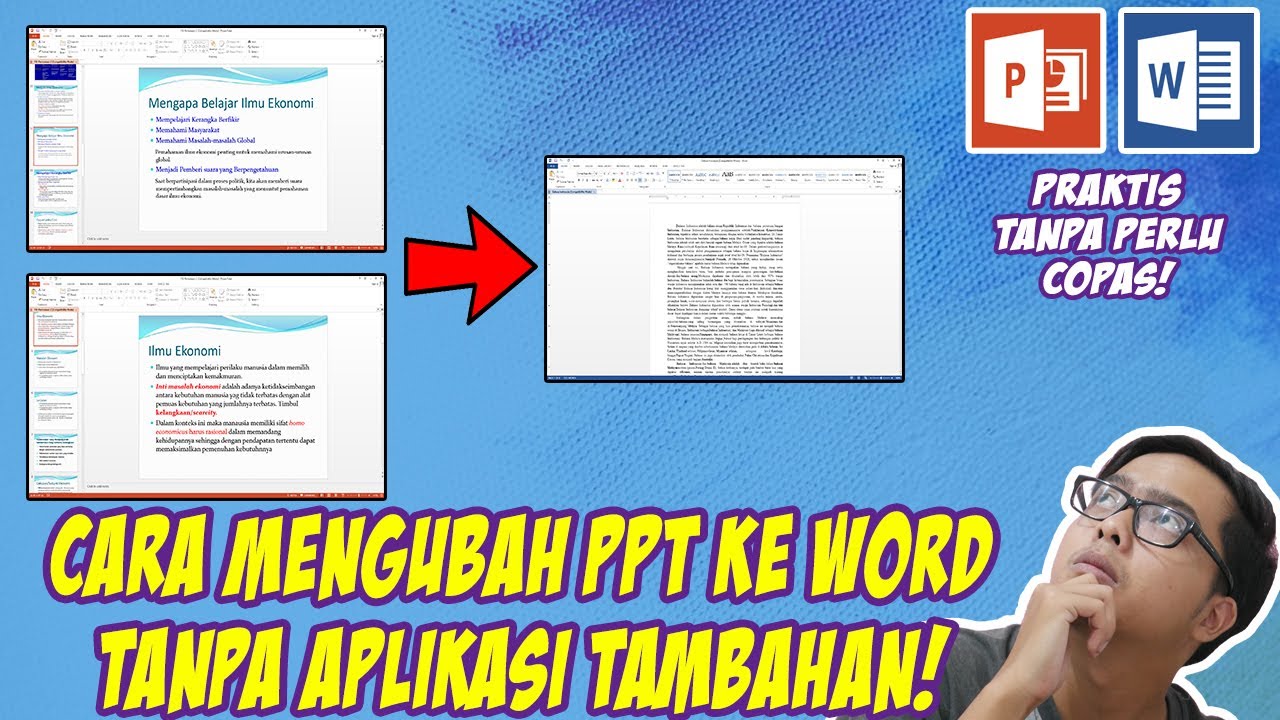 Ternyata Begini Cara Mengubah Data Power Point ke Word Agar Cepat Selesai Ternyata Begini Cara Mengubah Data Power Point ke Word Agar Cepat Selesai
